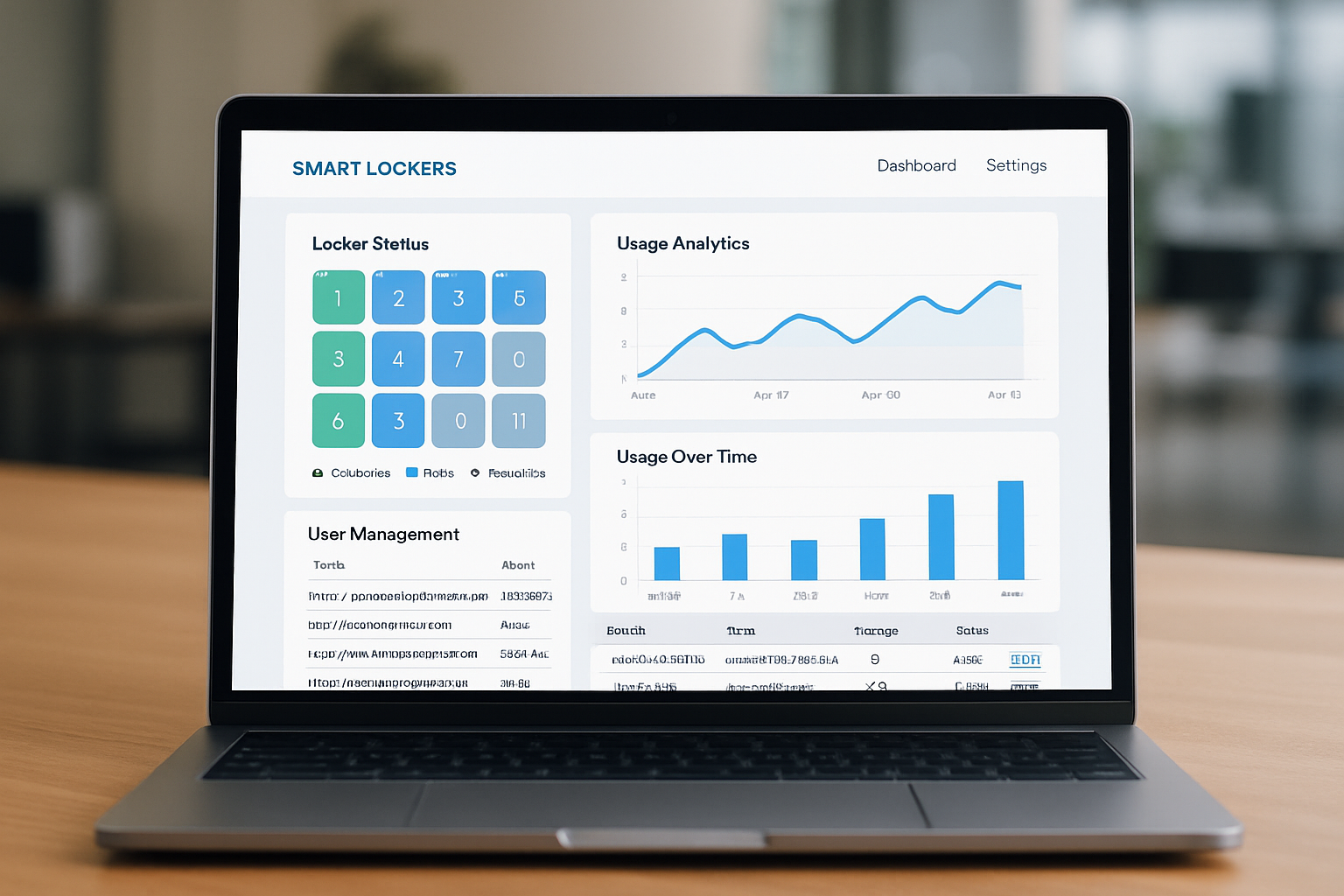 Management Dashboard UI